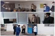 بازدید مشترک شبکه دامپزشکی و جهاد کشاورزی در شهرستان باخرز